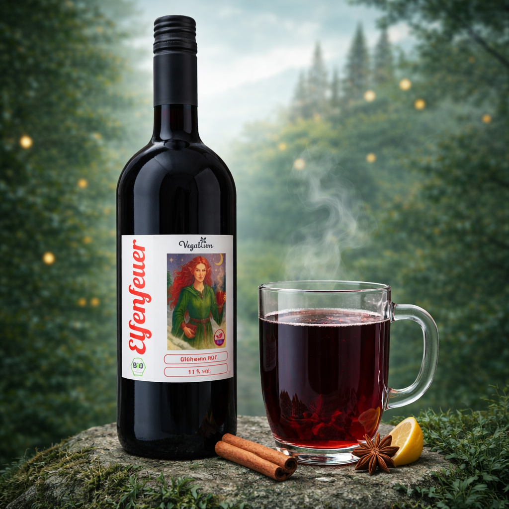 Elfenfeuer ROT bio, 1 l 11 % vol. Glühwein rot
