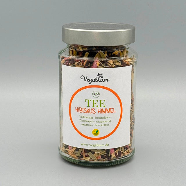 Bio Tee - Hibiskus Himmel 70g im Glas