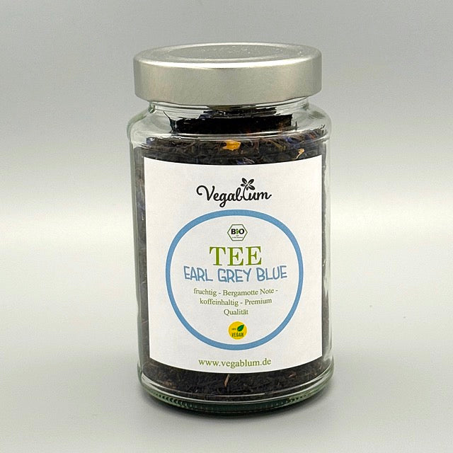 Bio Tee - Earl Grey Blue Premium 90g im Glas