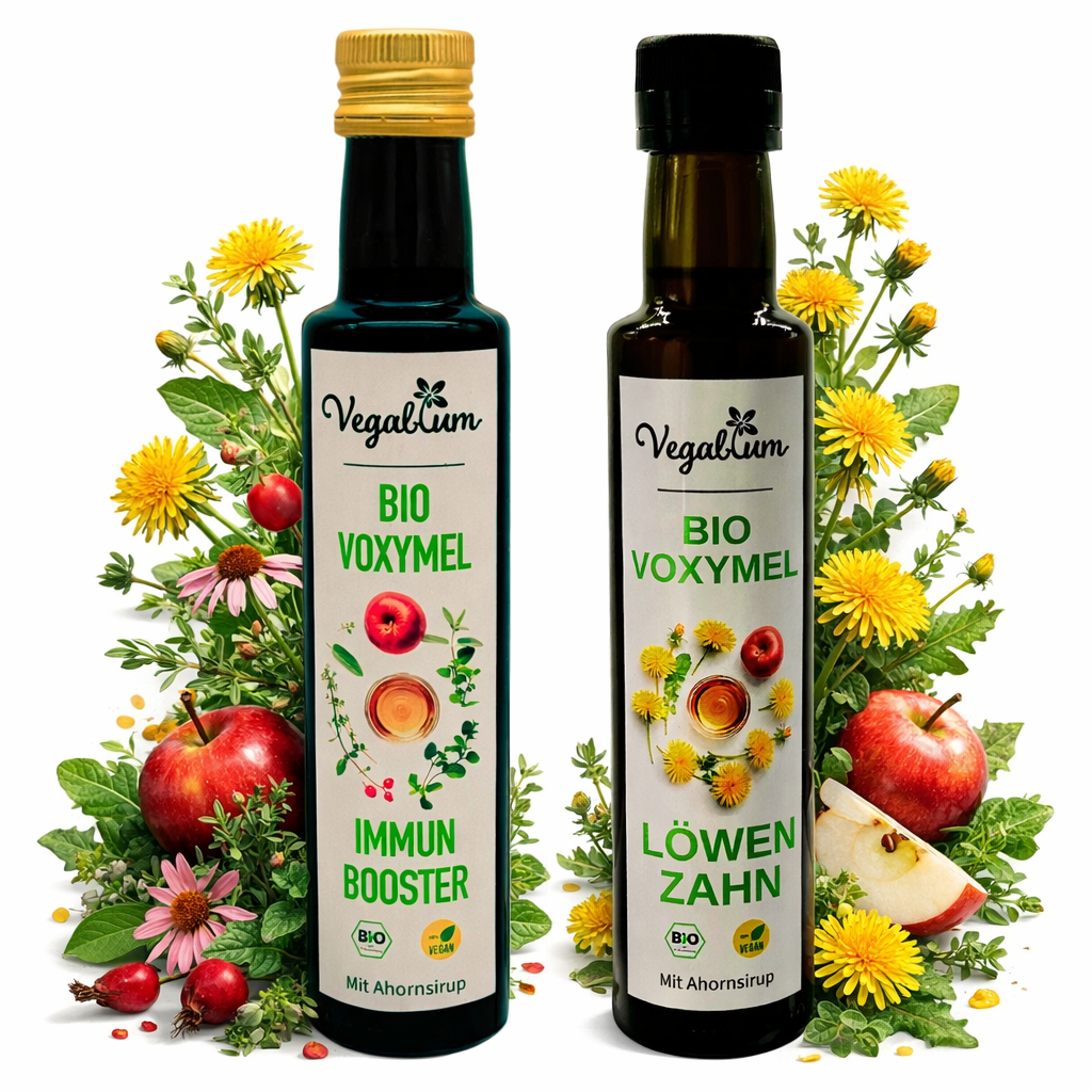 Bio Voxymel Duo, Kräuter und Löwenzahn, 2 × 250 ml