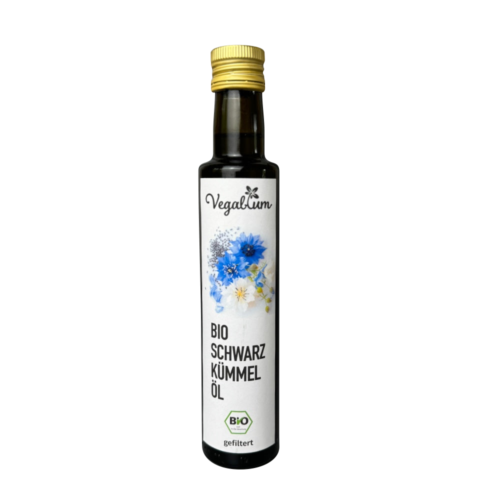 Bio Schwarzkümmelöl gefiltert, 250 ml, freigestelltes Originalprodukt
