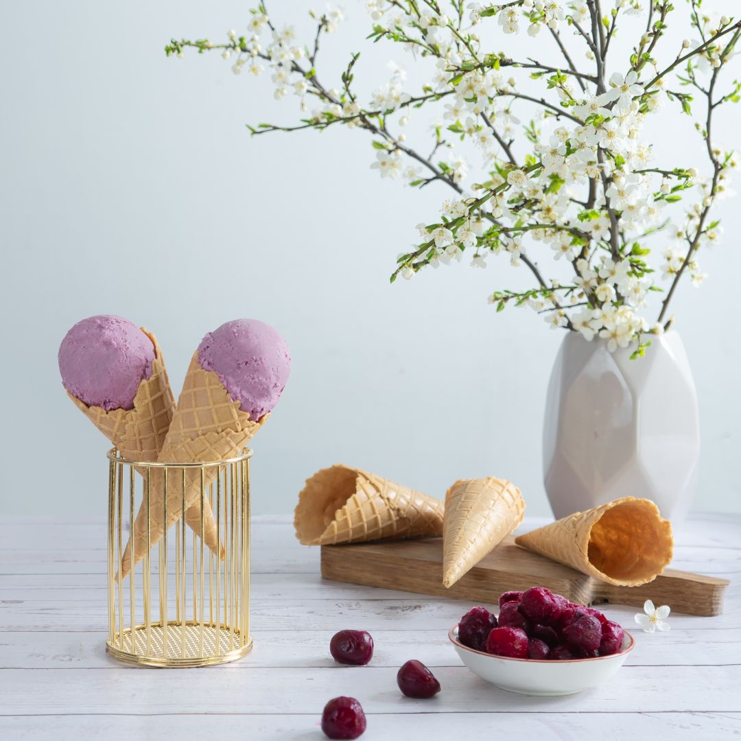 Rezept: Kirscheis vegan mit veganem ElfenTrunk Met