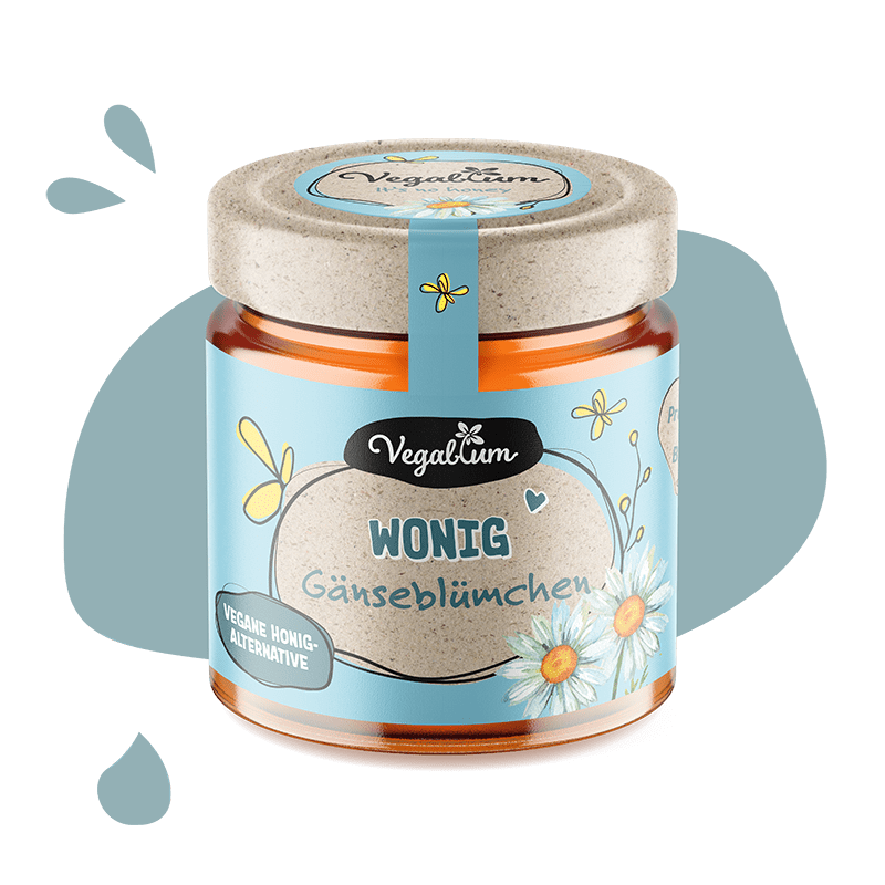Wonig Gänseblümchen, veganer Honig-Ersatz, bio