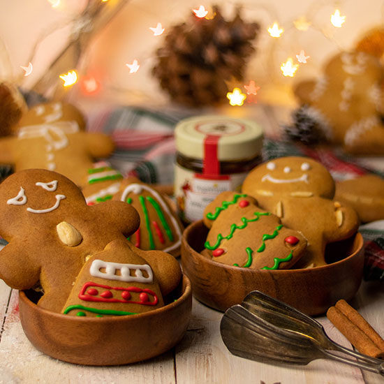 Rezept - Wonig-Lebkuchen mit veganer Honig-Alternative