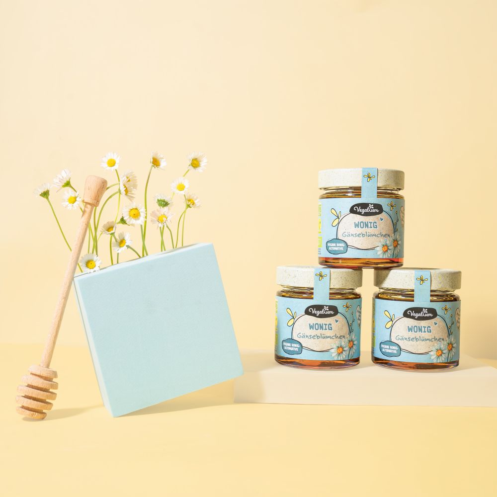 Bio Wonig Gänseblümchen bio, 225g vegane Honig-Alternative
