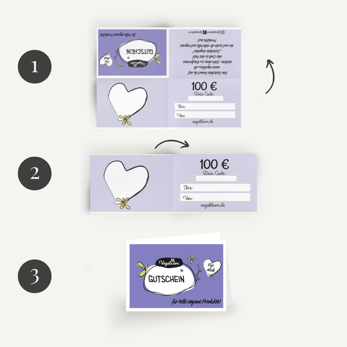 Vegablum 100€-Gutschein für vegane Produkte