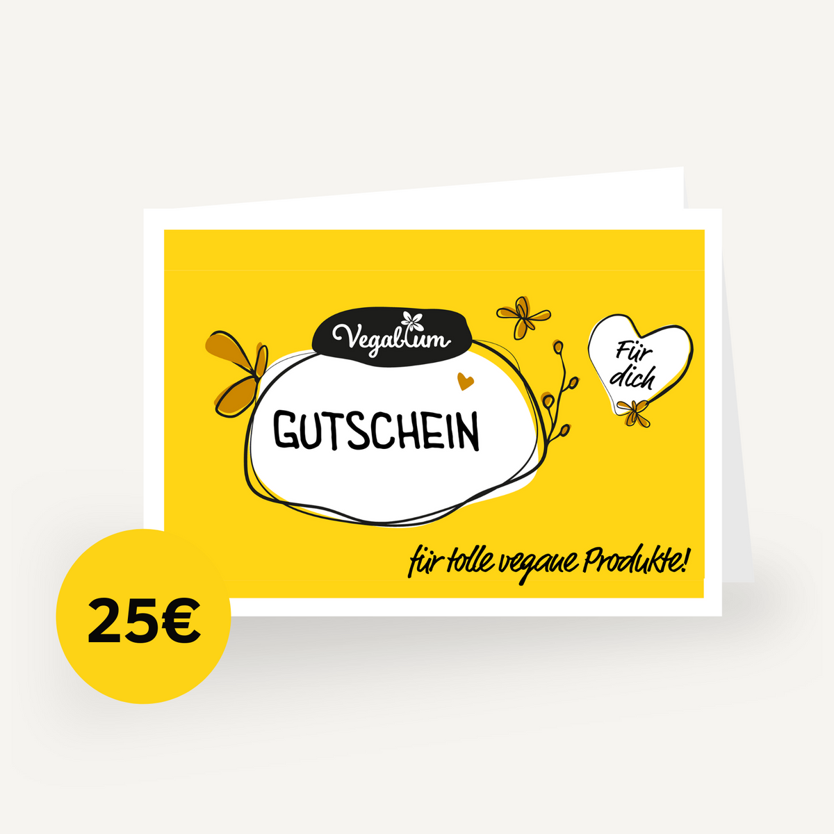 Vegablum 25€-Gutschein für vegane Produkte