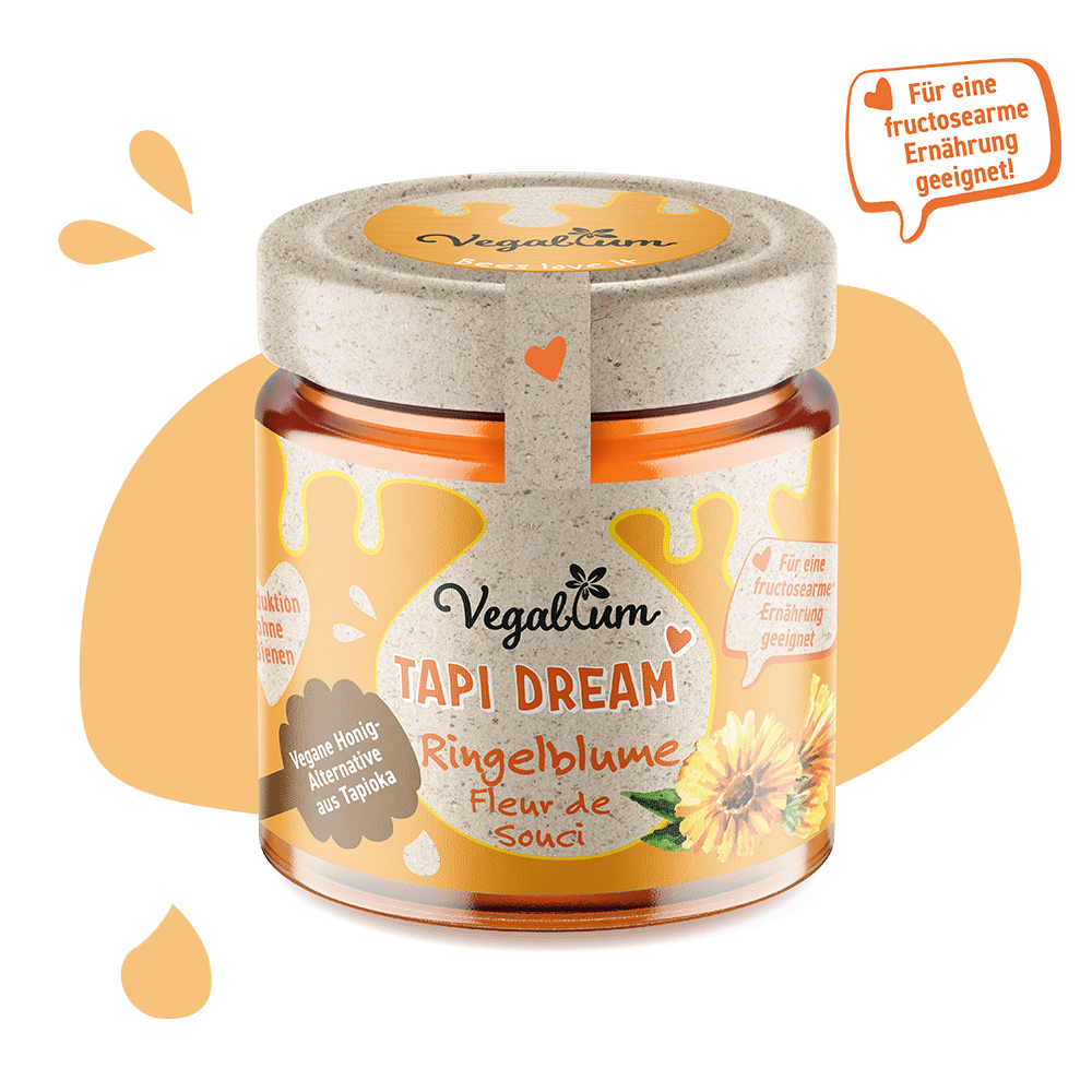 Tapi Dream Ringelblume, fructosearme Honig-Alternative, vegan