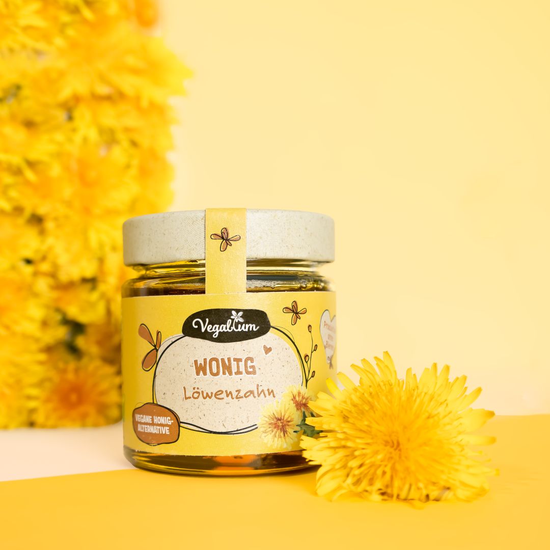 BESTSELLER 3er Pack Wonig Löwenzahn bio, 3 x 225g vegane Honig-Alternative
