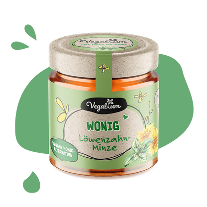 Wonig Löwenzahn-Minze - Die vegane Alternative zu Honig
