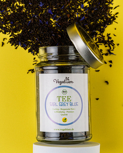 Bio Tee - Earl Grey Blue Premium 90g im Glas