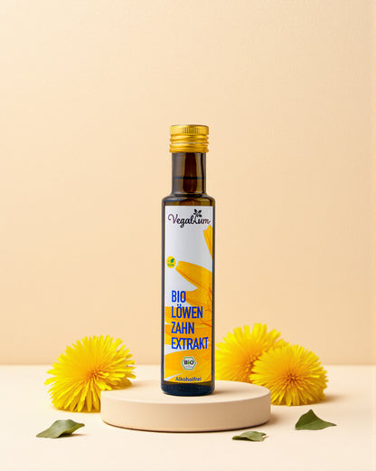 Bio Löwenzahn Extrakt 100 ml - Vegan -ohne Zusätze Alkoholfrei