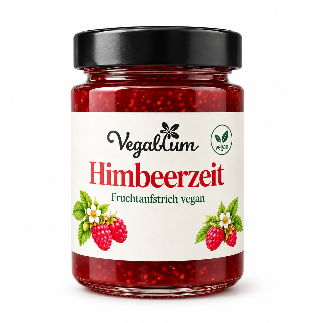 Himbeerzeit, Fruchtaufstrich, vegan, 200 g