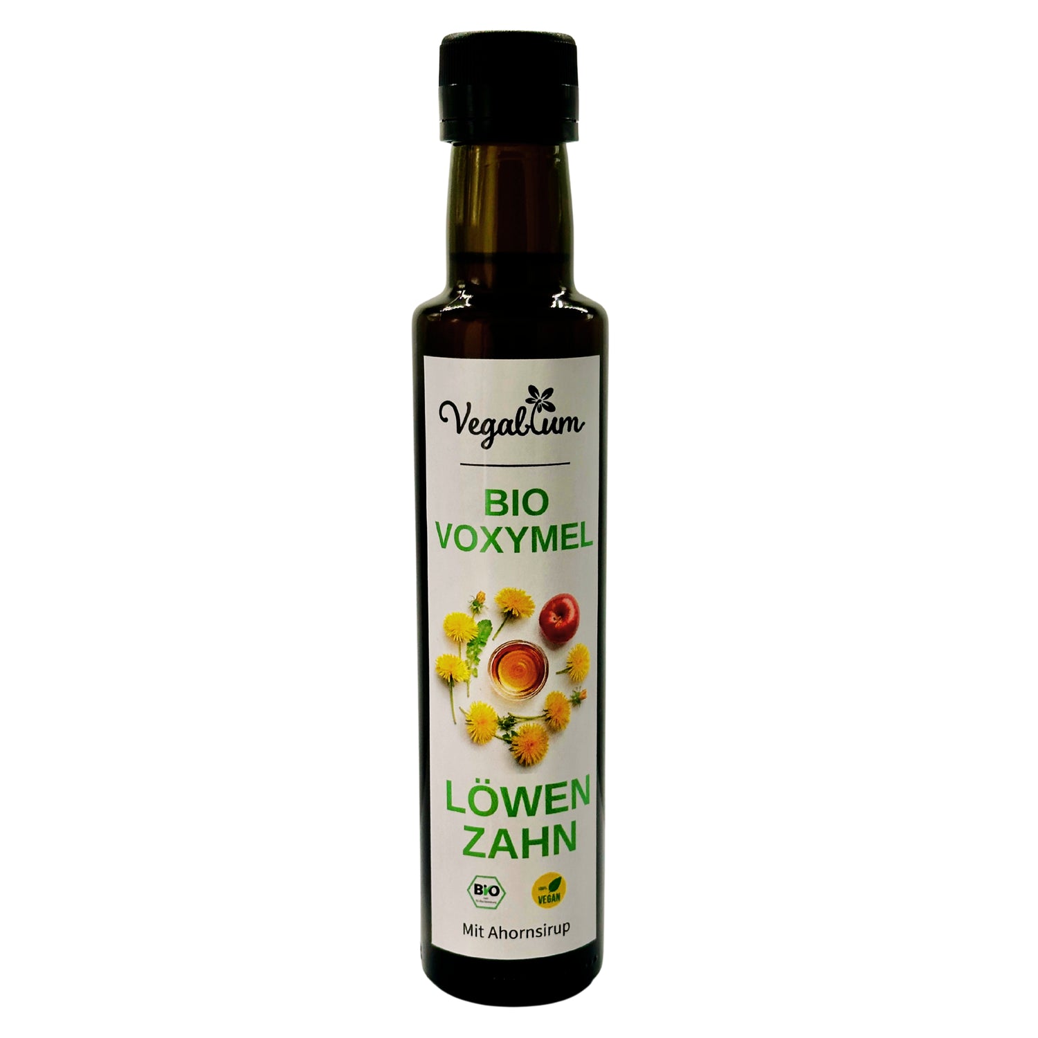 BIO VOXYMEL - LÖWENZAHN - veganes Oxymel mit bio Apfelessig und bio Ahornsirup