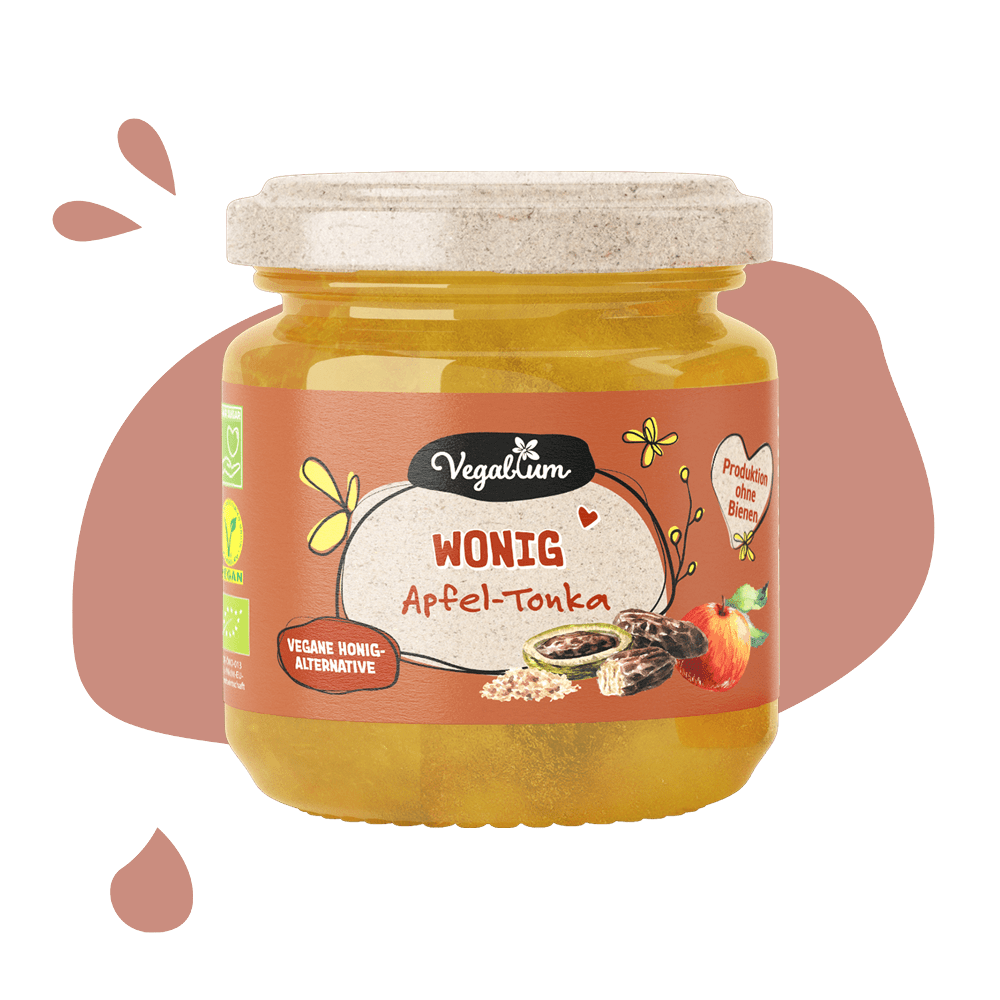 Super fruchtig mit einem Hauch Tonka schmeckt diese vegane Honig-Alternative