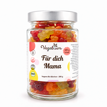 Personalisierte Bio Gummibärchen – Für dich / Mama