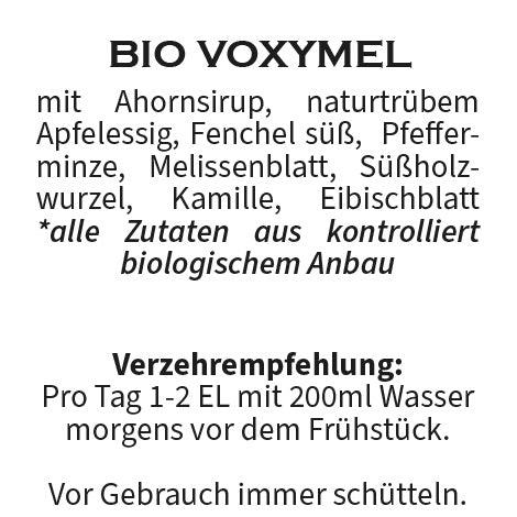 BIO VOXYMEL - MAGEN RUHE - Kräuterauszug mit Apfelessig &amp; Ahornsirup