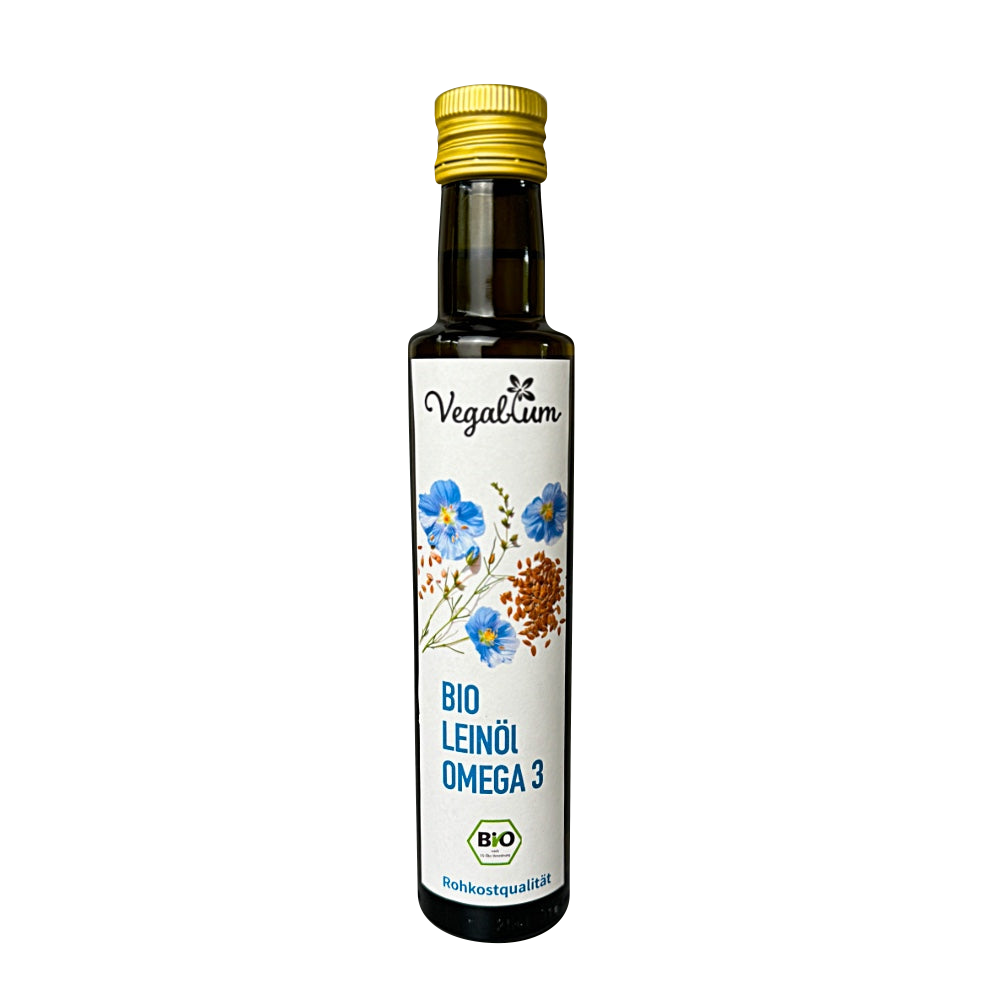 Bio Leinöl Omega 3, 250 ml, freigestelltes Originalprodukt