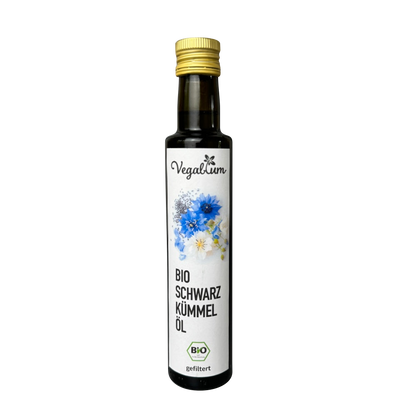Bio Schwarzkümmelöl gefiltert, 250 ml, freigestelltes Originalprodukt