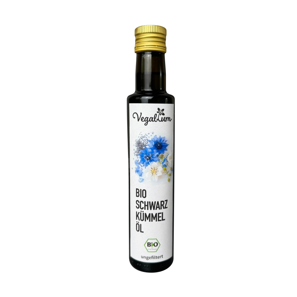 Bio Schwarzkümmelöl ungefiltert, 250 ml, freigestelltes Originalprodukt