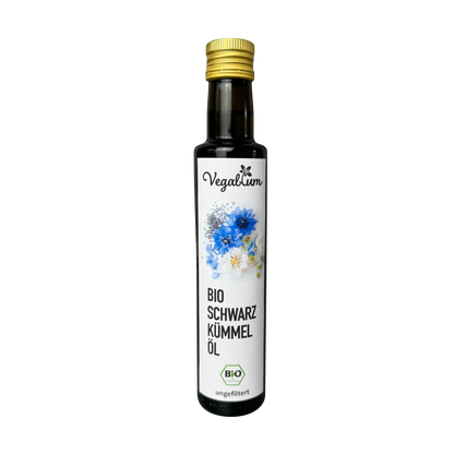 Bio Schwarzkümmelöl ungefiltert, 250 ml, freigestelltes Originalprodukt