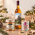 Vegablum Winter Geschenkset mit großer VET Zimt Flasche, Wonig Tanne und kleineren Vlinsen