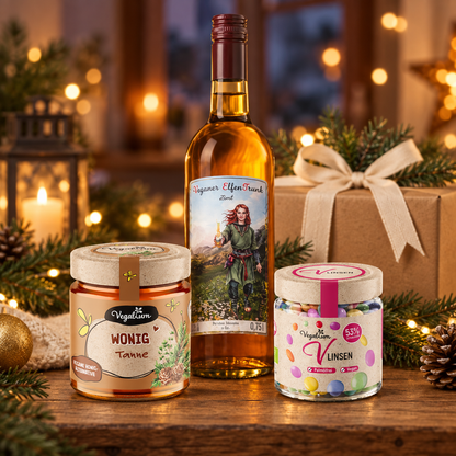 Vegablum Winter Geschenkset in gemütlicher Weihnachtsstimmung