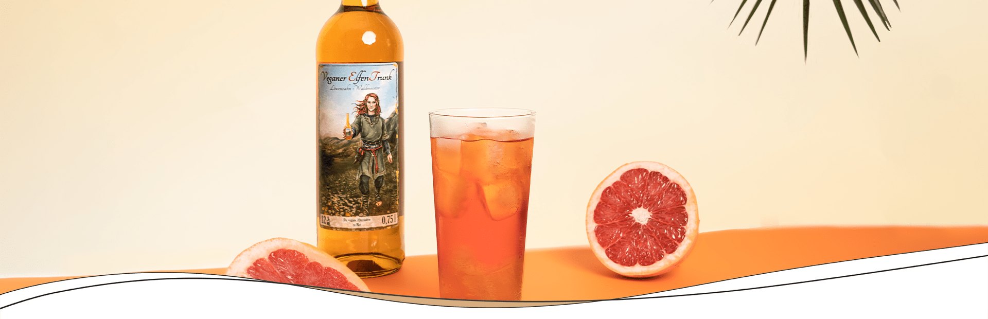 Cocktail Rezept mit Veganem ElfenTrunk, die Met-Alternative für Mittelalterfans