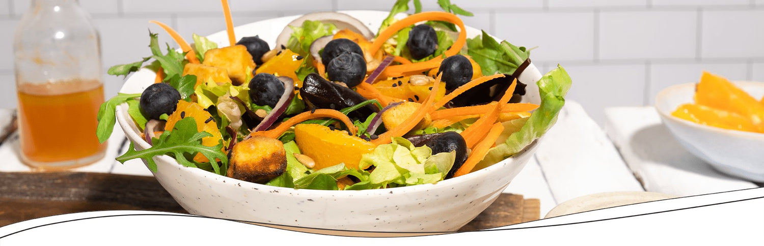 Rezept: Veganes Salatdressing mit Wonig, die vegane Honig-Alternative
