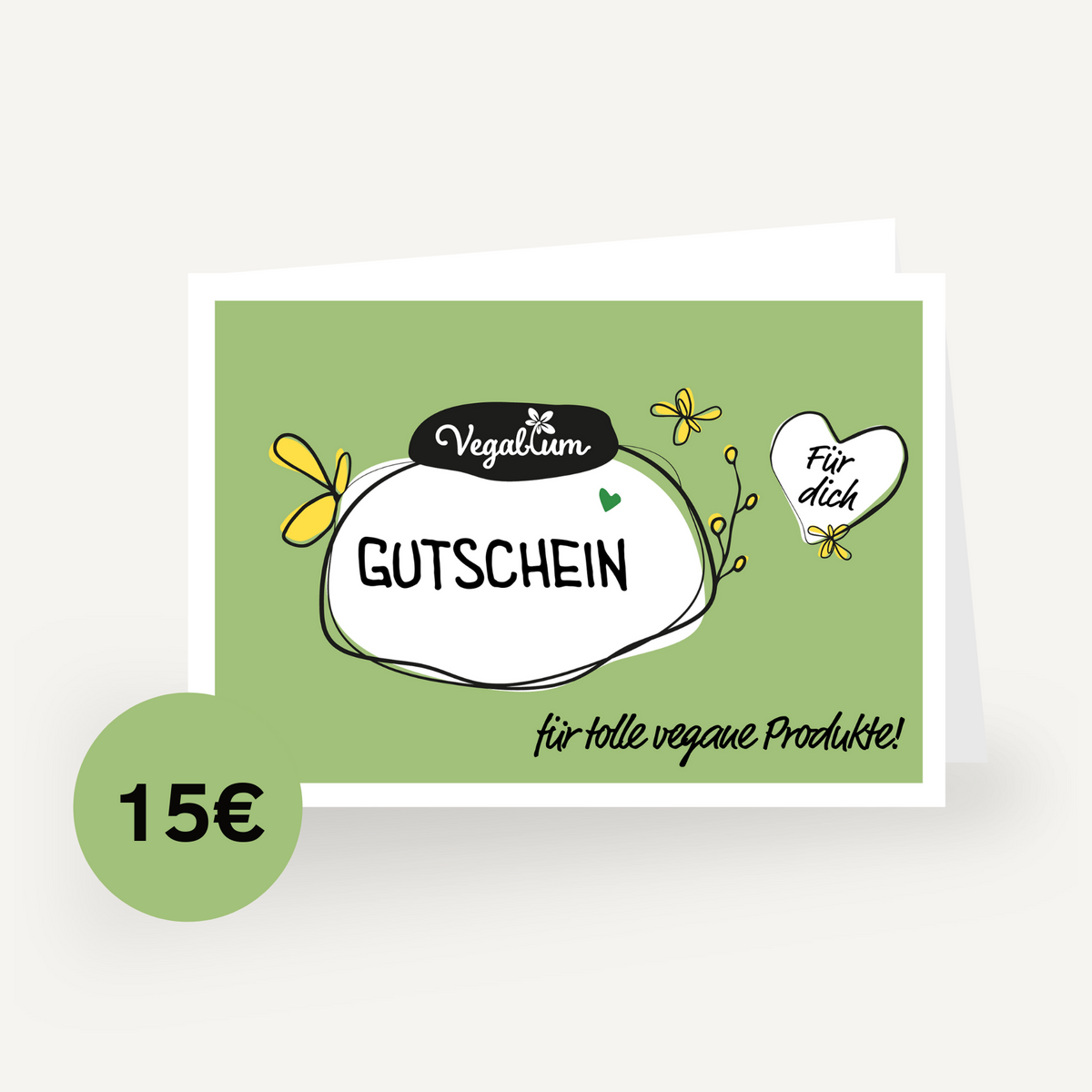 Vegablum 15€-Gutschein für vegane Produkte