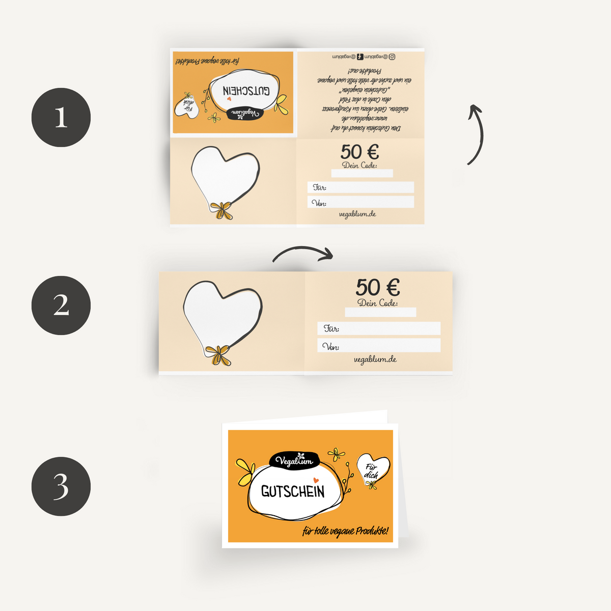 Vegablum 50€-Gutschein für vegane Produkte